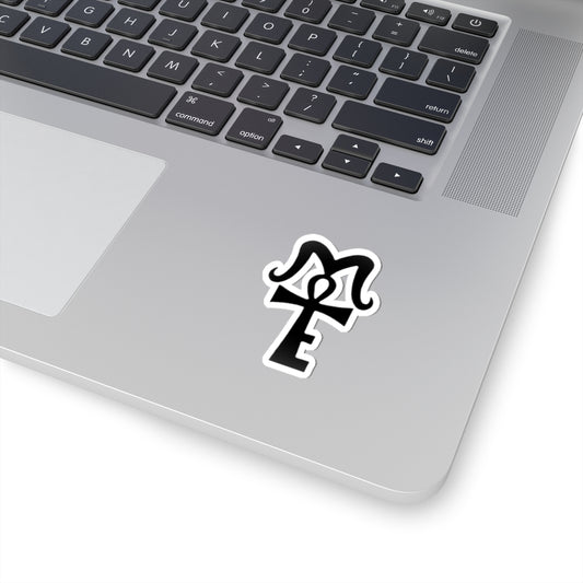 Mckee Crest Sticker- BLACK