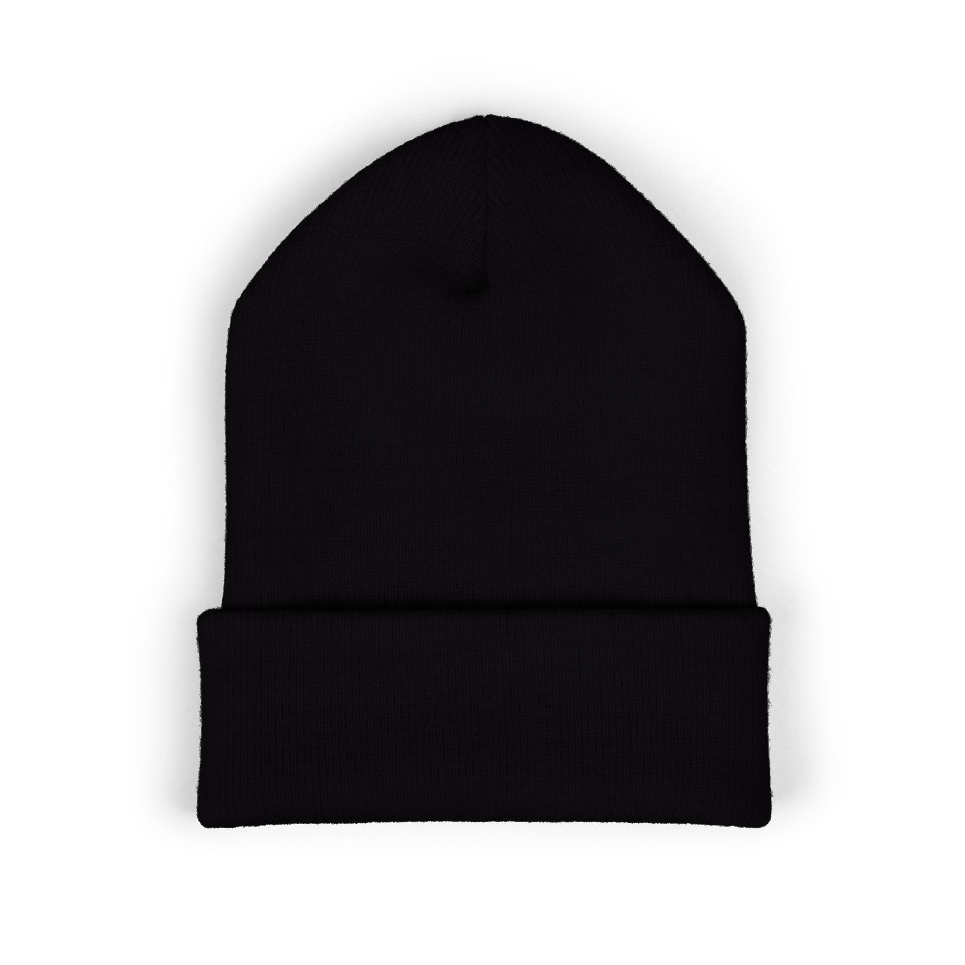 Black Embordered McKee Beanie