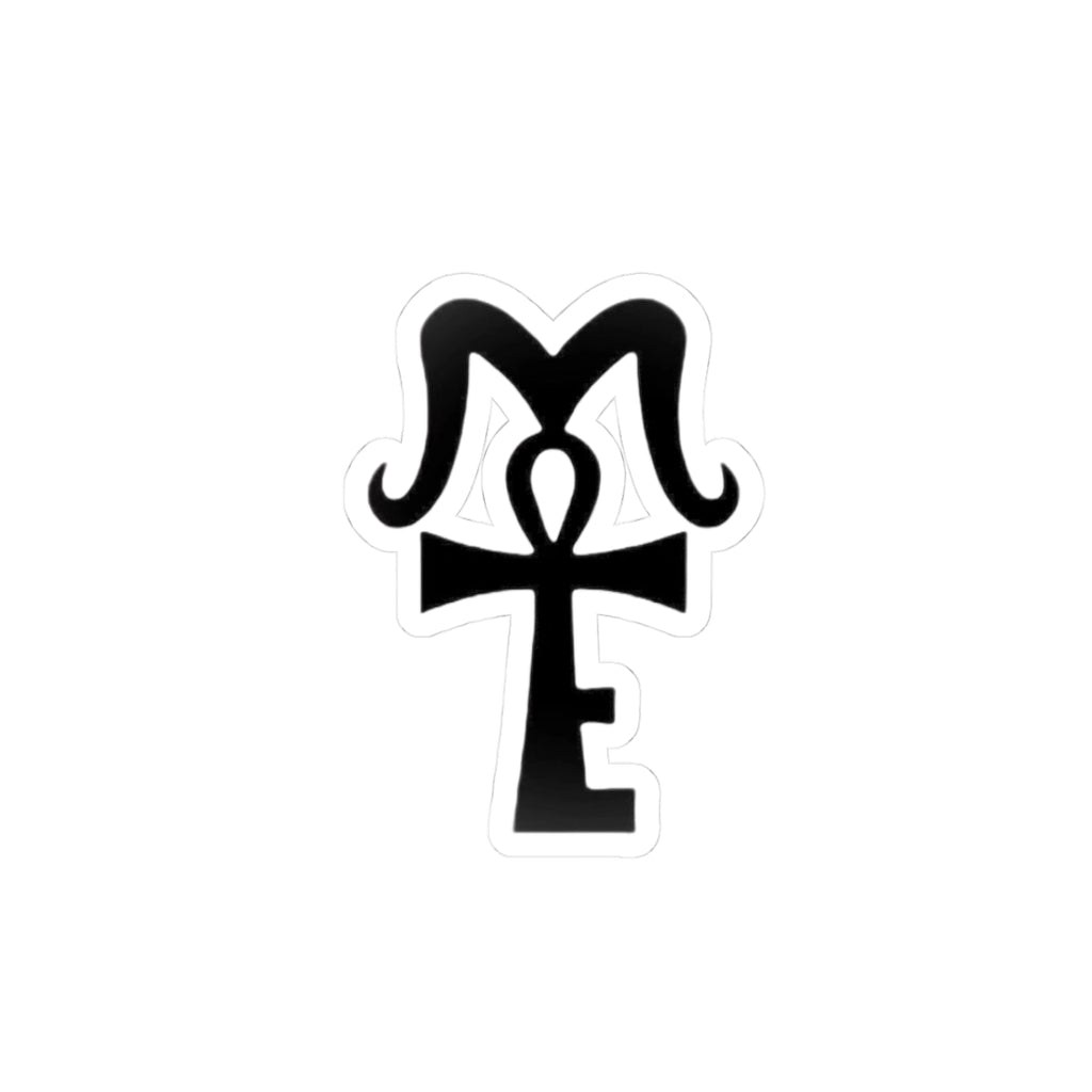 Mckee Crest Sticker- BLACK