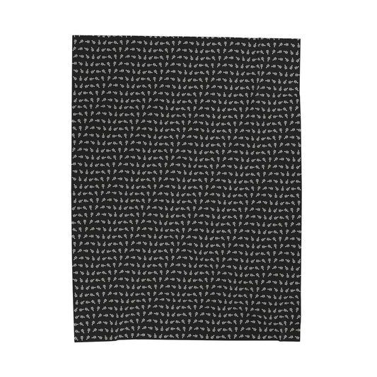 Velveteen Plush Throw Blanket