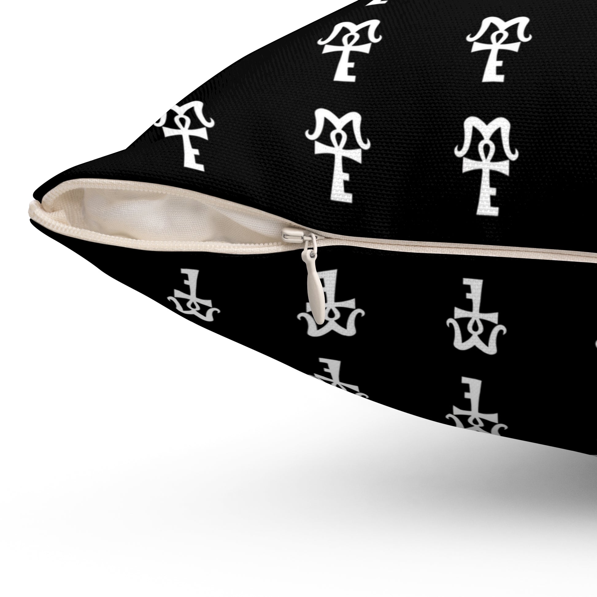 McKee'd Monogrammed Square Pillow